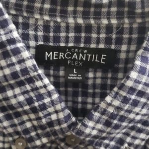 Long sleeve flannel from j crew factory